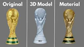 Как превратить одну фотографию в 3D-модель с помощью ИИ | Оригинал → 3D → Материал