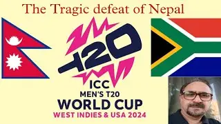Tragic Loss of Nepal team || 1 Run se Nepal haari || SA win by 1 Run
