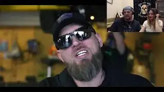 First time hearing... Couple reacts to Who TF is Justin Time feat.  Adam Calhoun 
