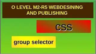 css grouping elements