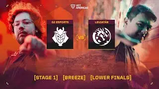 G2 Esports vs Leviat&aacute;n - VCT Americas Mid-Season Playoffs - Lower Finals - Map 2