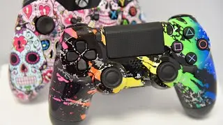 SUGAR SKULL + RAINBOW SPLATTER CONTROLLER'S!