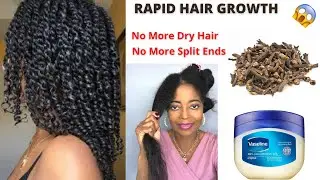 I'M STILL SHOCKED! I USED CLOVES AND VASELINE IN MY HAIR AND THIS HAPPENED