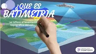 Topograf&iacute;a en batimetr&iacute;a