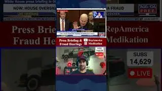 LIVE - White House Press Briefing & Minnesota Fraud Hearings