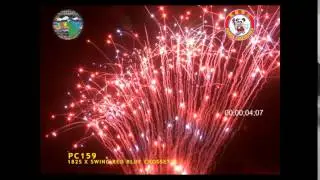 PC159 - 0.8 INCH CAKE - WIZARD FIREWORKS