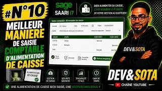 #N°10 SAISIE COMPTABLE D'ALIMENTATION DE CAISSE