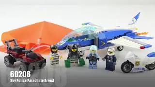 LEGO 60208 CITY Sky Police Parachute Arrest