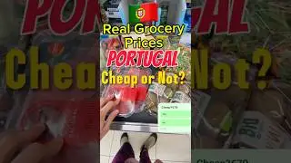 Is Grocery Shopping in Portugal CHEAP? 🇵🇹🛒