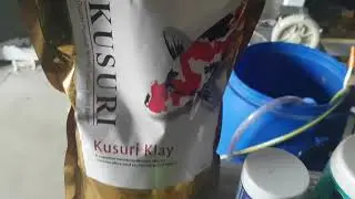 Revitalising my water for fish.