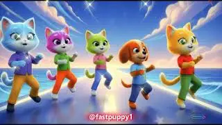 Cat Dance Compilation 💃😺 | Funniest Kitty Video Clips | By Fast Puppy One