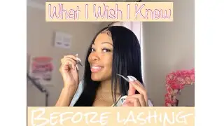 TIPS FOR NEW LASH ARTIST | Things I I Wish I Knew Before Starting Lashing