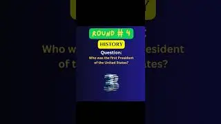 Pub Quiz Game : First President Of The United States | History Question & Answer 1 #pubquiz