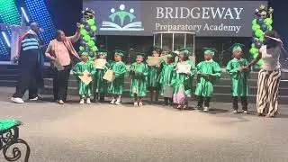 Clara&rsquo;s kinder grad in Bridgeway preparatory 
