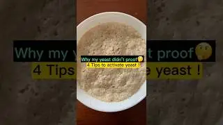 #cookingtips|4reasons why your yeast didn&rsquo;t activate#kitchentipsandtricks#yeast activation🍚#shorts
