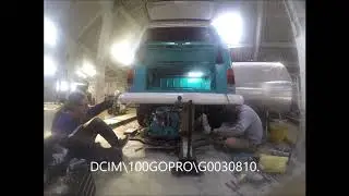 vw t2 1600 aircooled engine reinstall pt 1