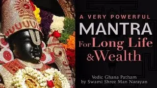वैदिक घन पाठम Veda Ghana Patham | Mantra For Long Life and Wealth | Sanskrit Mantra