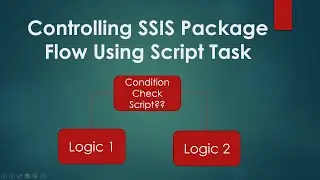 63 SSIS Controlling Package Flow Using Script Task | SQL Server Integration Services