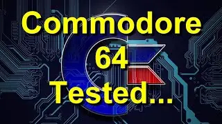 Commodore C64 C-64 A BAD PLA Chip, Also An 8701But What Else Ails This Vintage 64? - Episode 3128