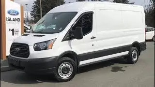 2019 Ford Transit MR Cargo Van Review| Island Ford