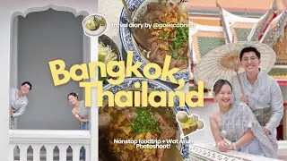 🇹🇭 BANGKOK, THAILAND | commute guide to Hotel Ordinary, photoshoot at Wat Arun + nonstop foodtrip!