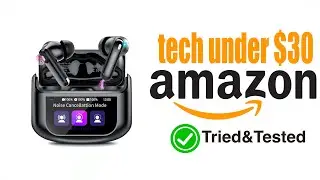 Беспроводные наушники с сенсорным экраном 48H Smart Touch