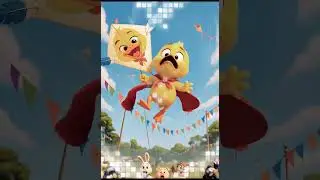 5 Lessons Sunny Quark Learned After One Month of Q #cartoon #viralduck #funny #animation #storyloop