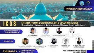 🔴LIVE - INTERNATIONAL CONFERENCE ON QUR'AIC STUDIES | STAI AL AKBAR SURABAYA