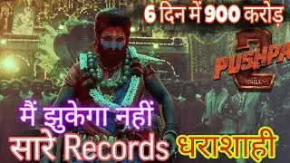 Pushpa The Rule Day 6 Collection | Pushpa 2 Breaks All Records | #pushpa2hindi #bollywood