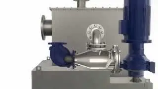 AmaDS3 wastewater pump station animation.