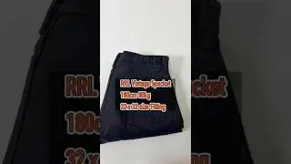 RRL Vintage 5 pocket 180cm 80kg 32x32size Fitting  #shorts