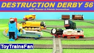 Trackmaster Destruction Derby #56  - Thomas & Friends Crashes. Tomek i Przyjaciele zderzenia
