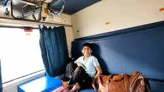 Daksh first time batha train me 🚈