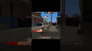 OP 1V4 CLUTCH WITH MP40 #youtubeshorts #shorts #freefire