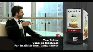 Cafe Desire Coffee and Tea Vending Machine - Global
