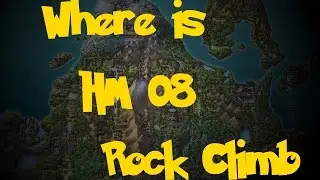 Where Is: HM 08 - Rock Climb (Pokemon Diamond/Pearl/Platinum)