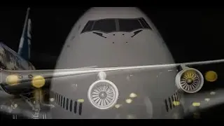 AIR NEW ZEALAND 747-400 - AIRLINE TO MIDDLE EARTH LOTR -   4K