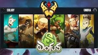 [Dofus] SOLARY POUR CHOPER LE TOP 2 ? | SOLARY VS UMBRA | DOFUS CHAMPIONSHIP 2025