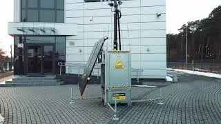 Mobilna wieża dozorowa CCTV - polski producent CAMSAT