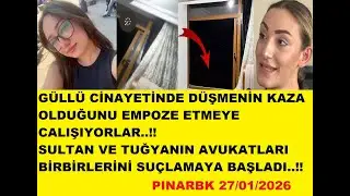 GÜLLÜ CİNAYETİNDE DÜŞMENİN KAZA OLDUĞUNU EMPOZE ETMEYE CALIŞIYORLAR..!!