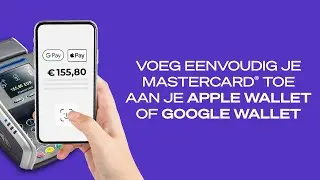 Je Mastercard eenvoudig toevoegen aan je wallet via Buy Way Mobile