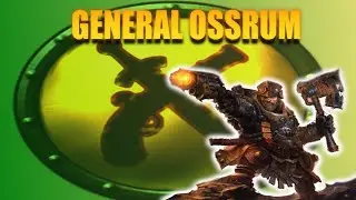 Warmahordes Lore Profile: General Ossrum. Rhul's greatest living general. #warmachine