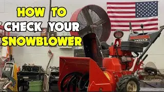 Gilson ST624 Snowblower Yearly Maintenance - What to look out for