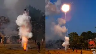 Massive Daytime Salute Shells | Puthiyakavu 2024 | 6