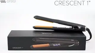Glampalm Crescent 1-Inch Professional Flat Iron (Volumizer)