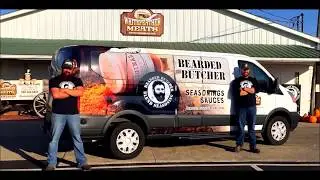 Bearded Butcher Brand Van Wrap Reveal