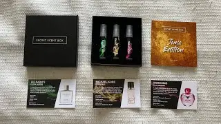 Secret Scent Box June Edition For Her Unboxing