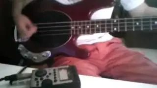 Korg PX4D Pandora - bass - a very short demo