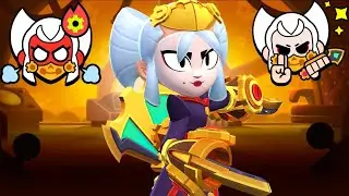 ASMR Drawing EVERY Brawl Stars Skin - CLOCKWORK KAZE