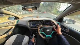 Experience the pure driving feel of the Hyundai i20 Sportz in this POV ASMR drive 🚗🎧